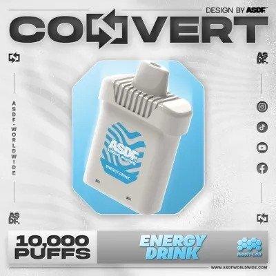 ASDF Convert 10000 - Energy Drink - Merlion Vape SG