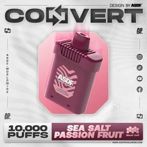 ASDF Convert 10000 - Sea Salt Passionfruit - Merlion Vape SG