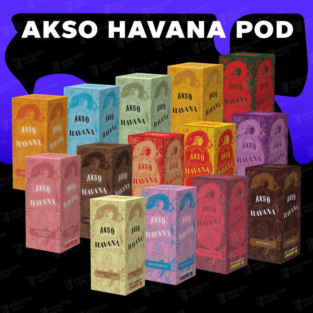 Akso Havana pod - SG Vapehouse