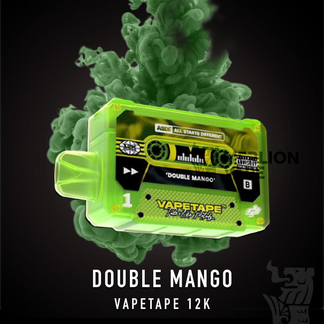 Vapetape 12000 Rechargeable disposable (Merlion Vape SG) - Double Mango - Merlion Vape SG