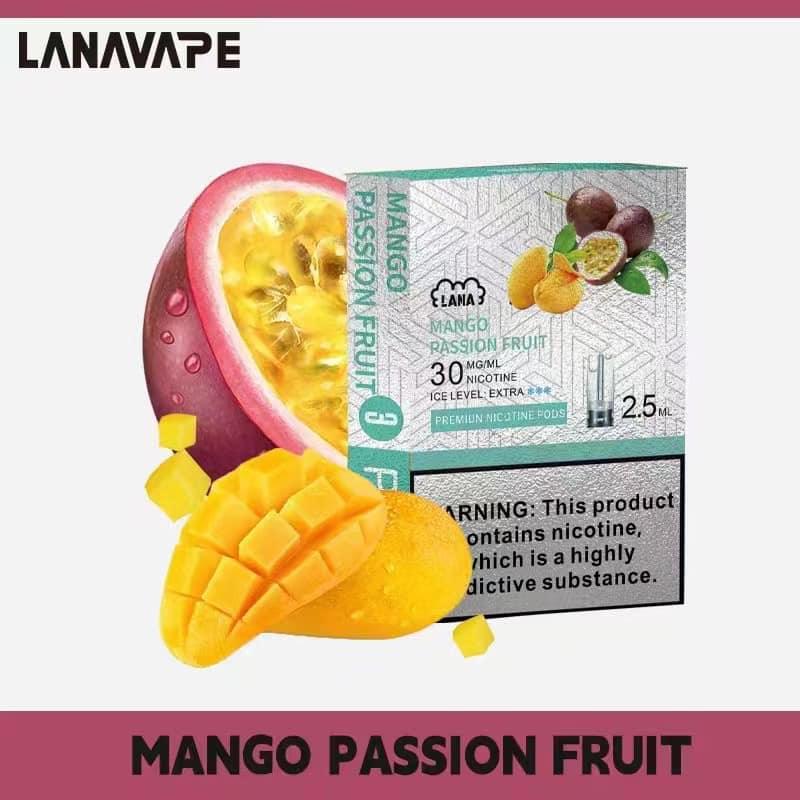 Lana Pod (Merlion Vape Sg) - Mango passionfruit - Merlion Vape Sg