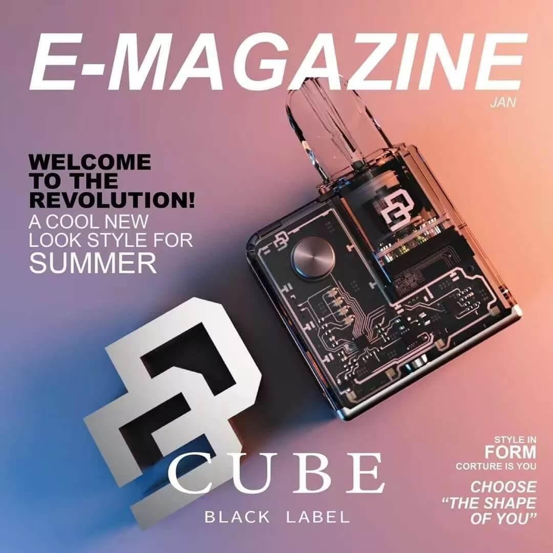 DD Cube Device (Merlion Vape SG) - Black - Merlion Vape Sg