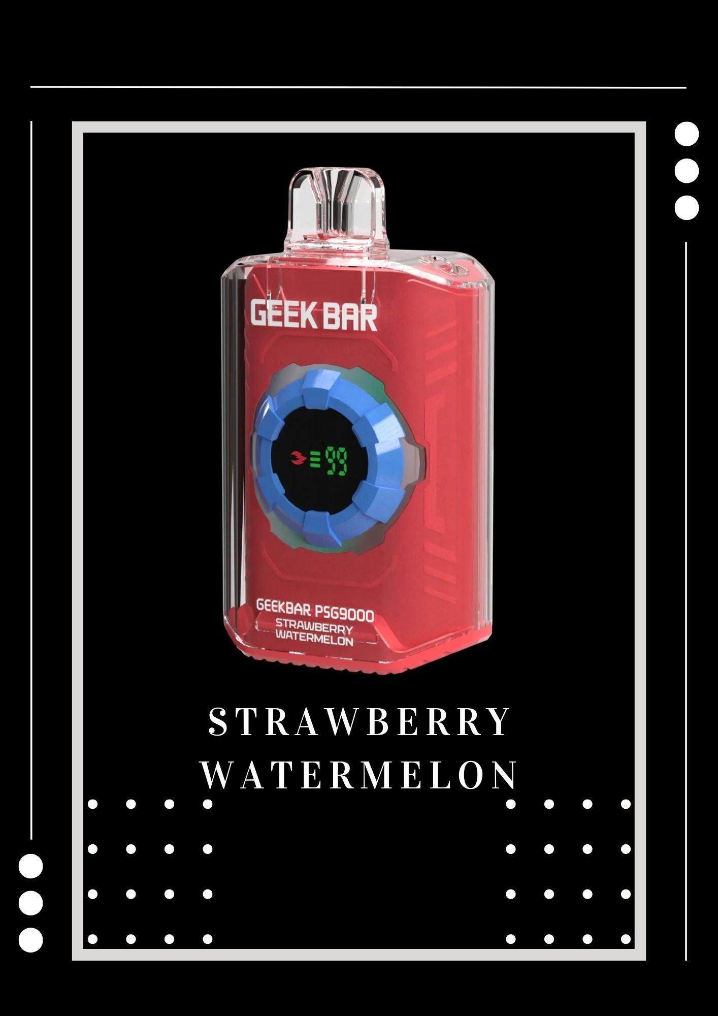 Geek Bar 9000 - Strawberry Watermelon - Merlion Vape SG