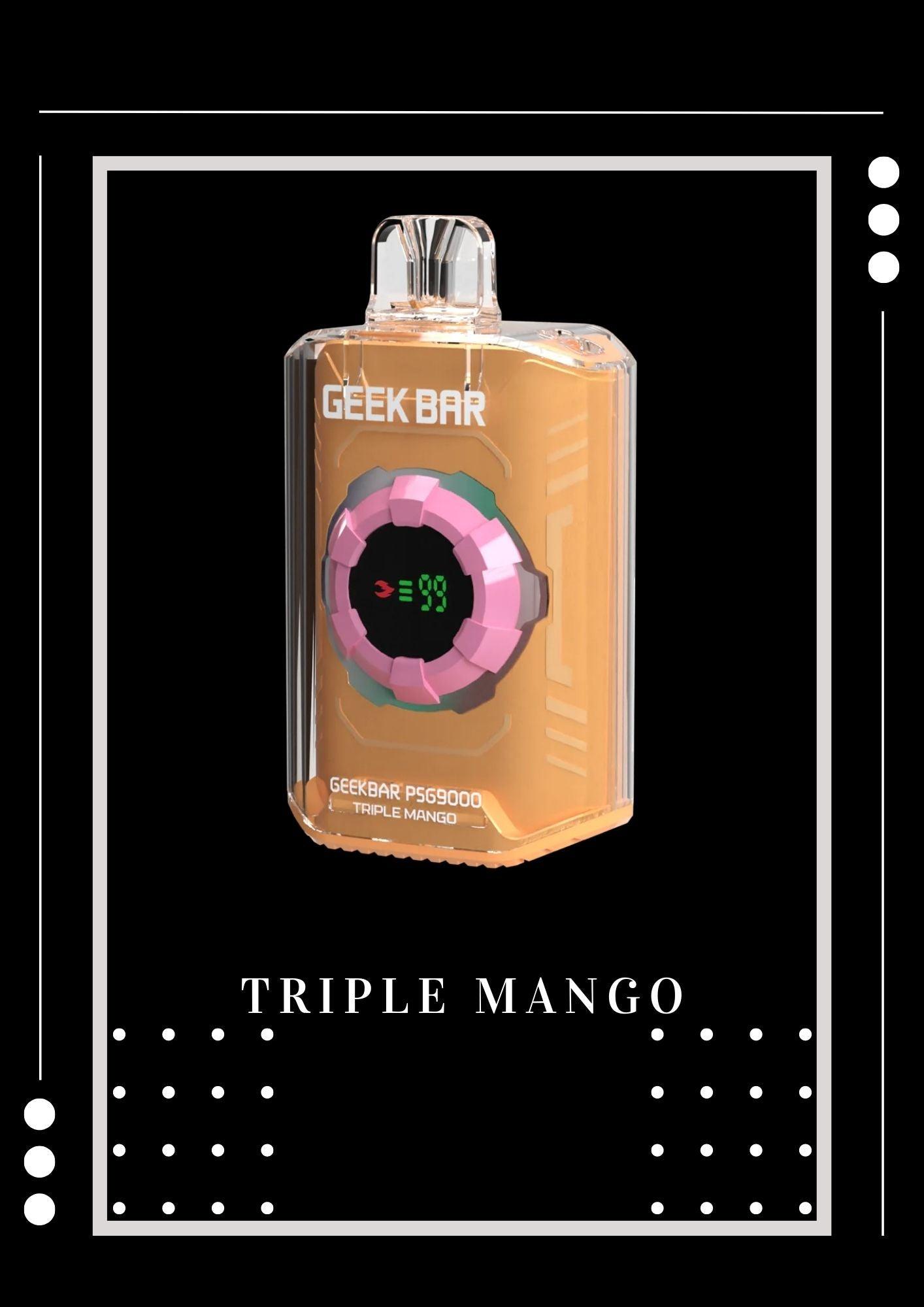 Geek Bar 9000 - Triple Mango - Merlion Vape SG