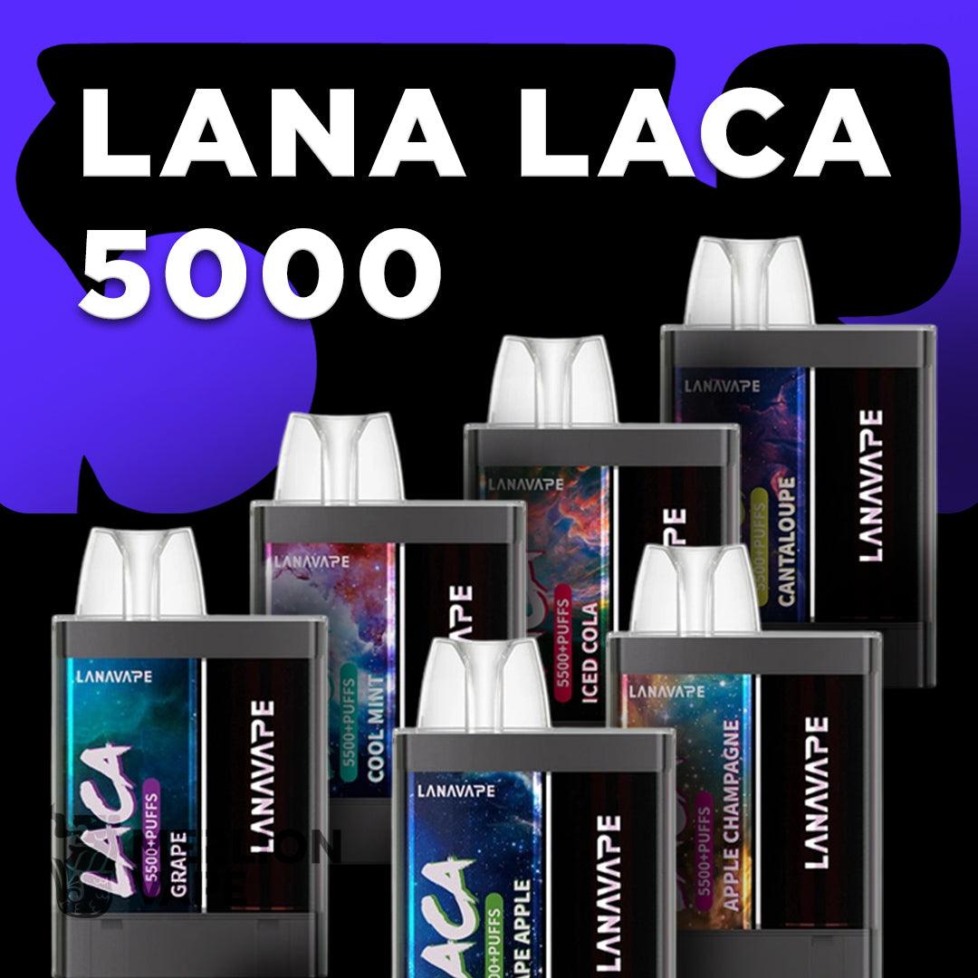 Lana Laca 5500 Rechargeable Disposable (Merlion Vape SG)