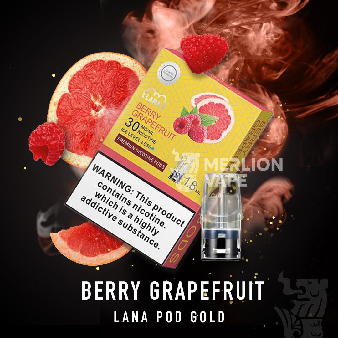 Lana Pod (Merlion Vape Sg) - Berry Grapefruit - Merlion Vape Sg