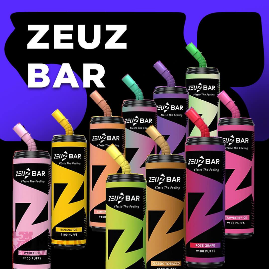 Zeuz Bar 9100 Rechargeable Disposable (Merlion Vape Sg)  - Merlion Vape Sg