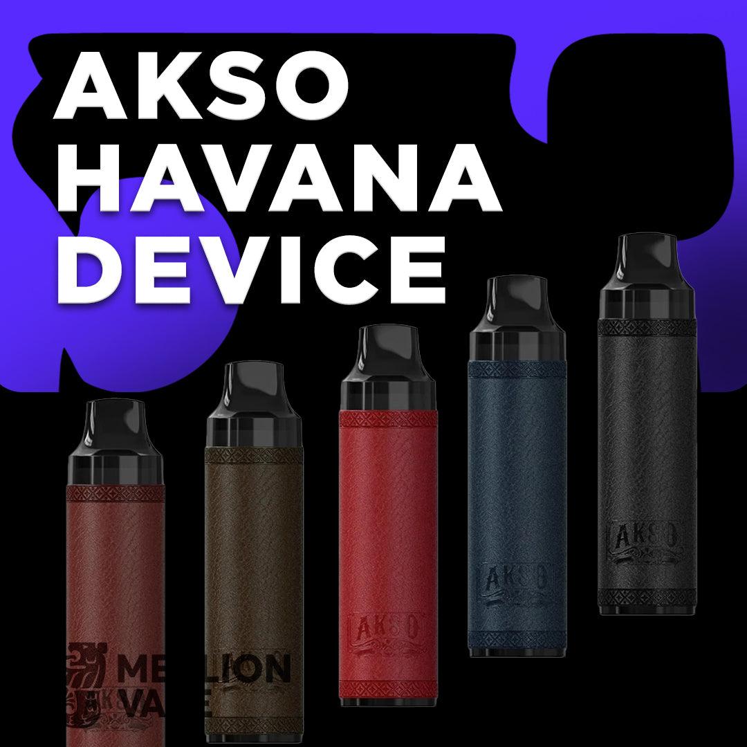 Akso Havana Device (Merlion Vape SG) - Merlion Vape Sg
