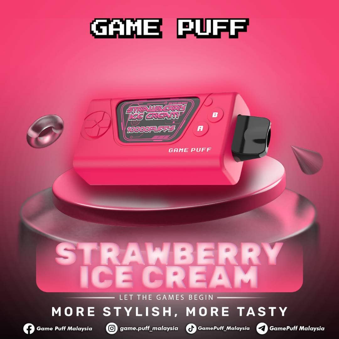 gamepuff-10k-strawverry-icecream