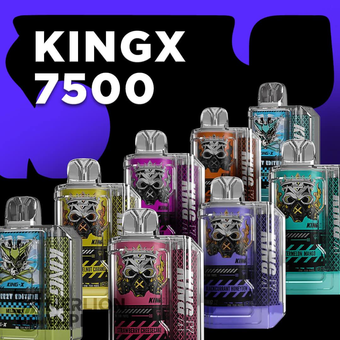 Kingx 7500 Rechargeable Disposable (Merlion Vape Sg) - Merlion Vape Sg