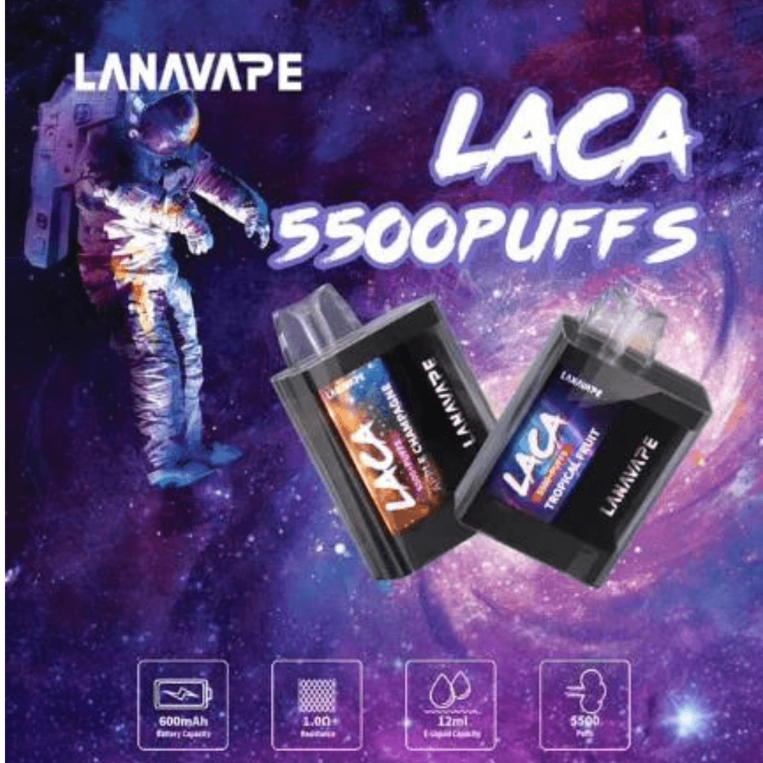 Lana Laca 5500 Rechargeable Disposable (Merlion Vape Sg) - Merlion Vape Sg