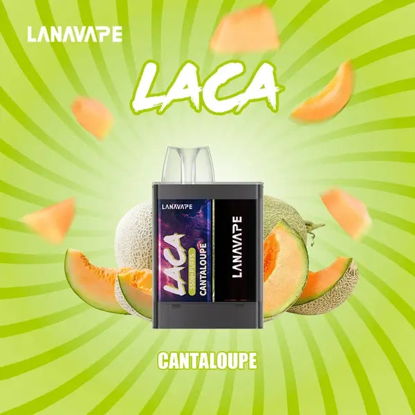 Lana Laca 5500 Rechargeable Disposable (Merlion Vape Sg) - Cantaloupe - Merlion Vape Sg