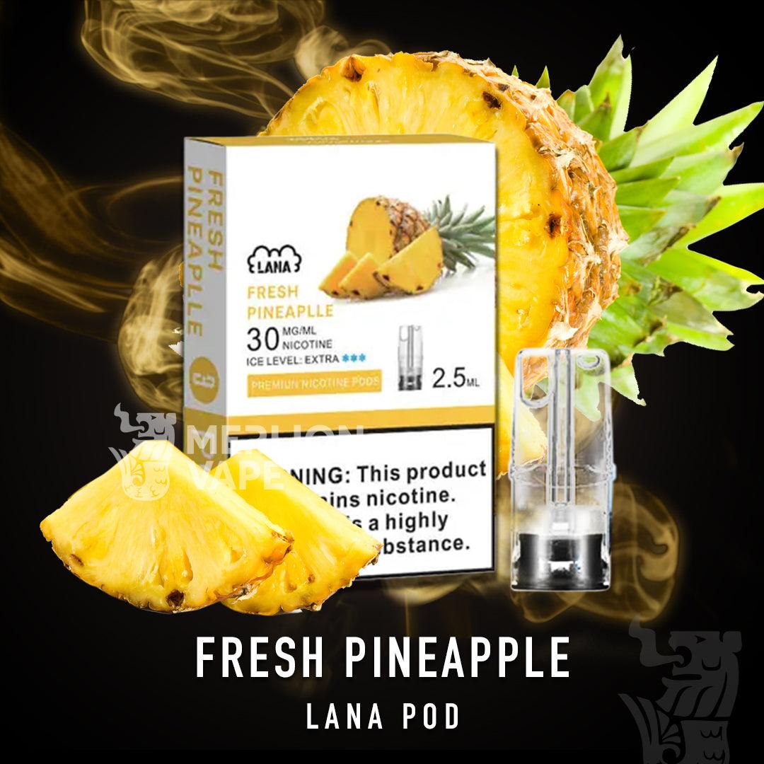 Lana Pod (Merlion Vape Sg) - Fresh Pineapple - Merlion Vape Sg