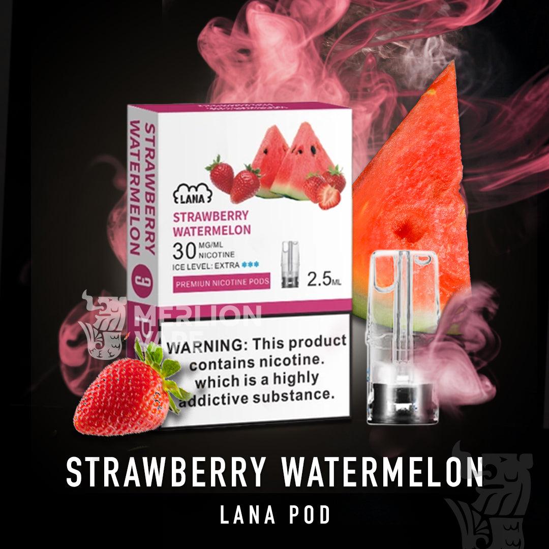 Lana Pod (Merlion Vape Sg) - Strawberry Watermelon - Merlion Vape Sg