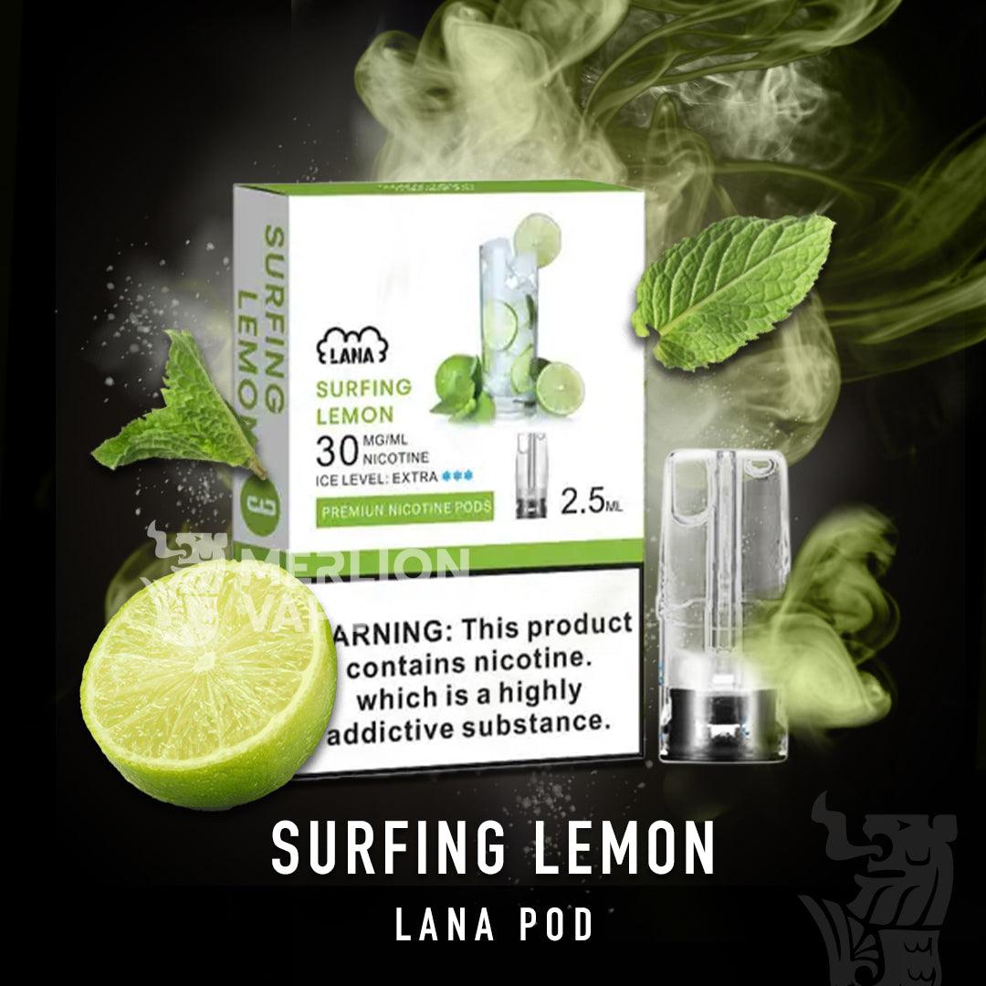 Lana Pod (Merlion Vape Sg) - Surfing Lemon - Merlion Vape Sg