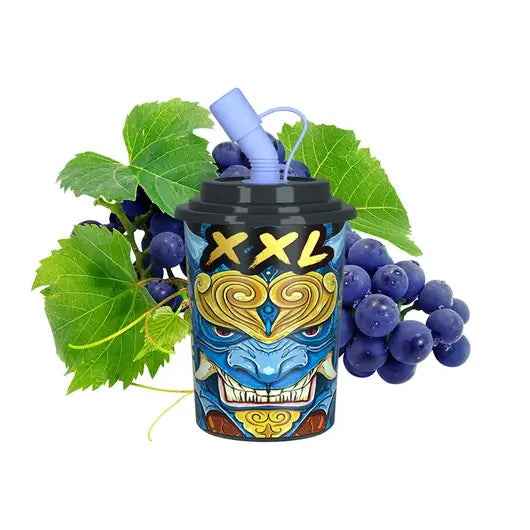 Lana XXL 8000 Rechargeable Disposable (Merlion Vape SG) - Juicy Grape - Merlion Vape Sg