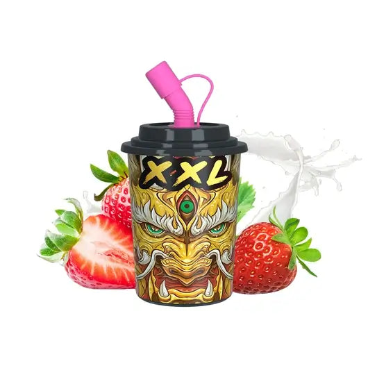 Lana XXL 8000 Rechargeable Disposable (Merlion Vape SG) - Strawberry Milk - Merlion Vape Sg