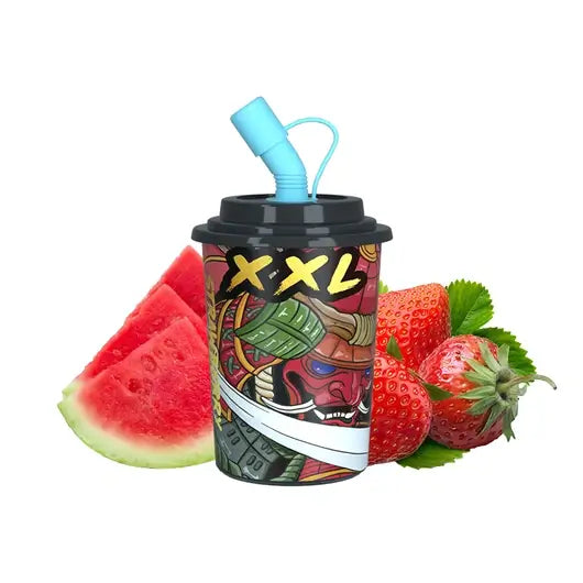 Lana XXL 8000 Rechargeable Disposable (Merlion Vape SG) - Strawberry- Watermelon - Merlion Vape Sg