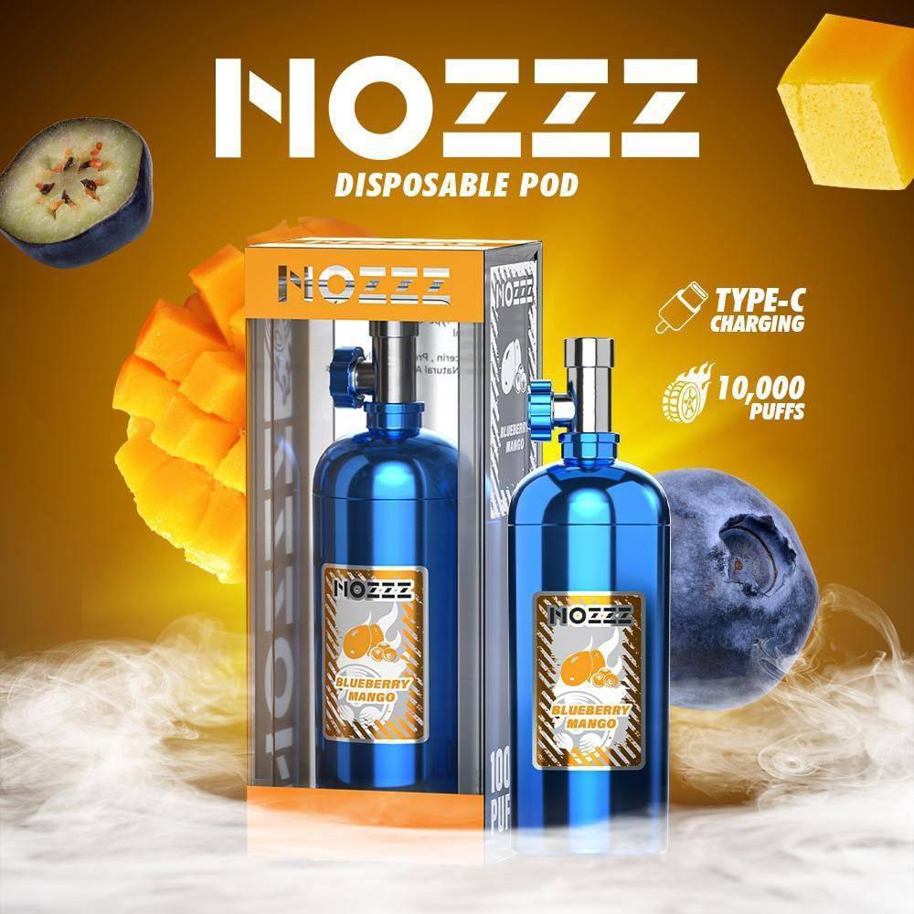 NOZZZ 10000 (Merlion Vape Sg) - Bluerry Mango - Merlion Vape Sg