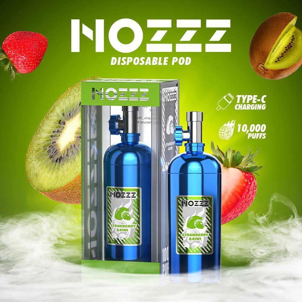 NOZZZ 10000 (Merlion Vape Sg) - Strawberry Kiwi - Merlion Vape Sg
