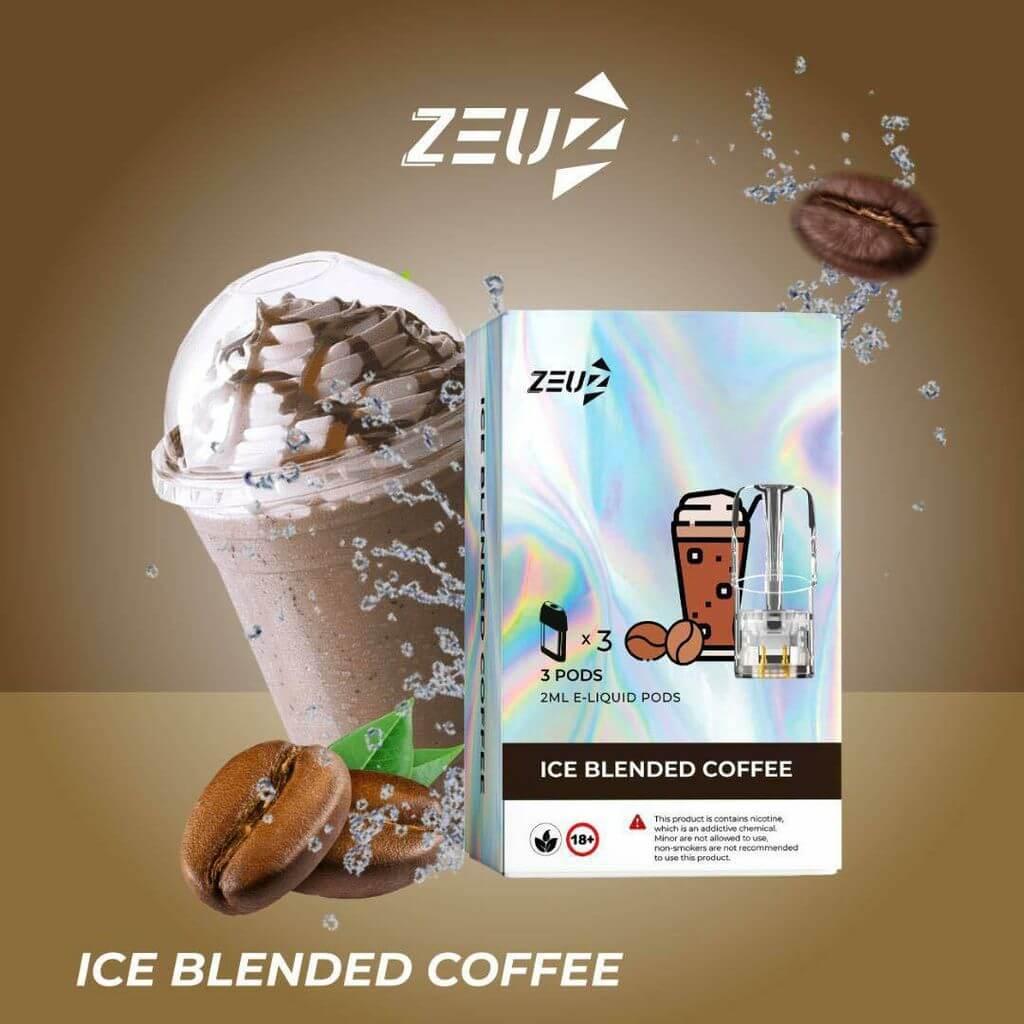 Zeuz pod (Merlion Vape Sg) - Ice Blended Coffee - Merlion Vape Sg