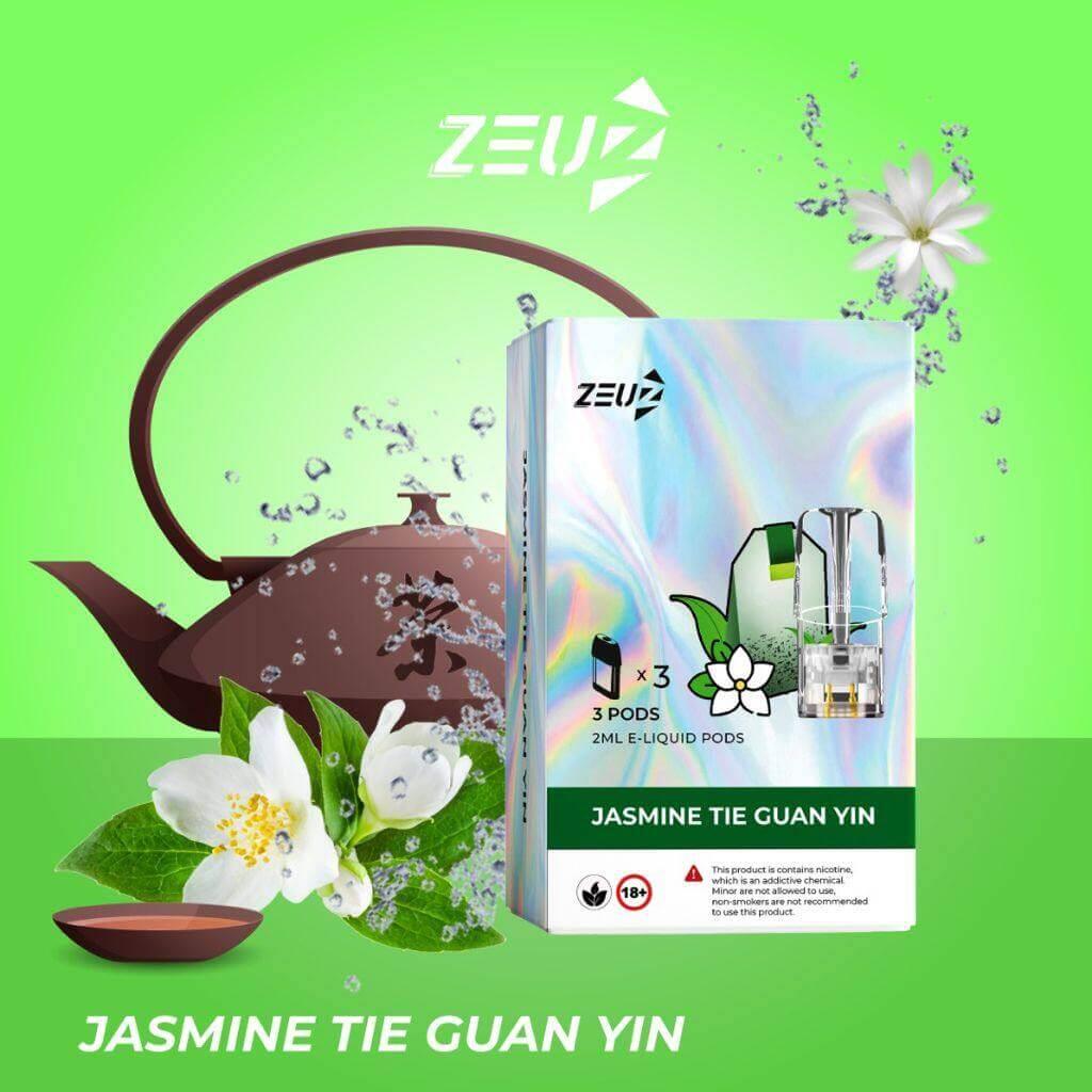 Zeuz pod (Merlion Vape Sg) - Jasmine Tie Guan Yin - Merlion Vape Sg